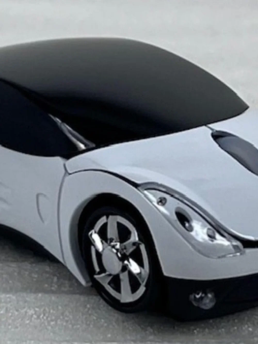 Computer Wireless Mouse Futuristic Car Shape Optical Mice USB 2.4Ghz 2 Button